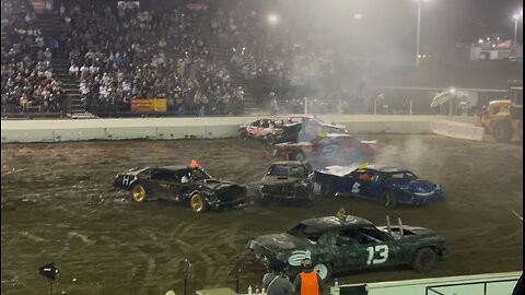 Orange Crush Demolition Derby 2025 at OC Fair