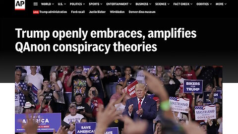 Está Trump involucrado en la operación Q?