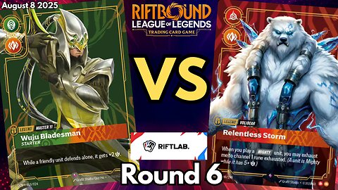 Riftbound TCG: Volibear VS Master Yi | Riftlabs Trials 01 Tournament Round 6