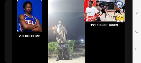 VJ EDGECOMBE 1V1 NBA KING OF DA COURT DIS WERE DA WRK BEGINS HUSSLE HARD DO GUUD GAINS BASKETBALL💪🏾🔵