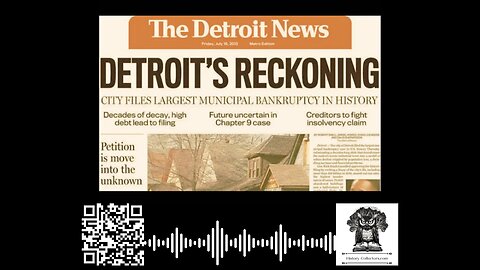 #OnThisDate July 18, 2013: Motor City Collapse