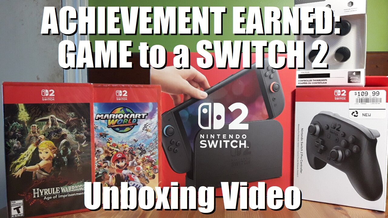 Achievement Earned: Get a Nintendo Switch 2 from Streaming NES Games in the Rumble Creator Program