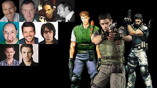 Video Game Voice Comparison- Chris Redfield (Resident Evil)