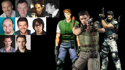 Video Game Voice Comparison- Chris Redfield (Resident Evil)