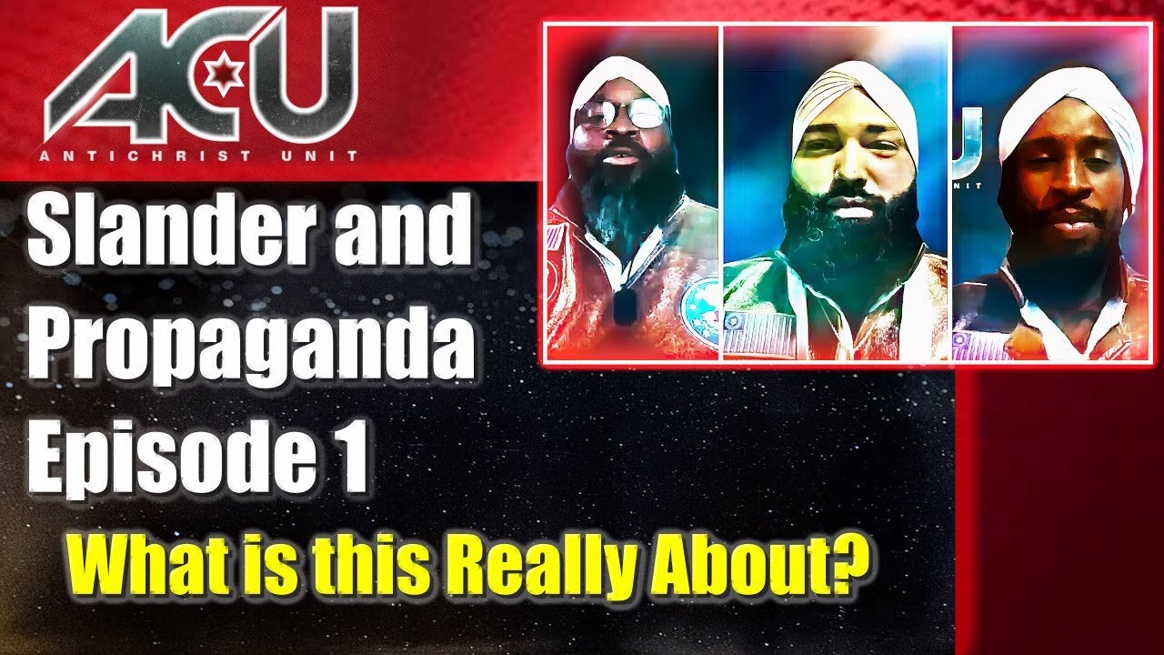 Slander and Propaganda Epidode 1 (What Is This Really About?)