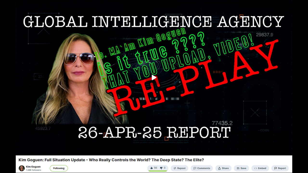 Kim Goguen Full Situation Update