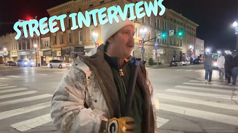 IRL STREET INTERVIEWS COLLEGE CAMPUS IN TOLEDO