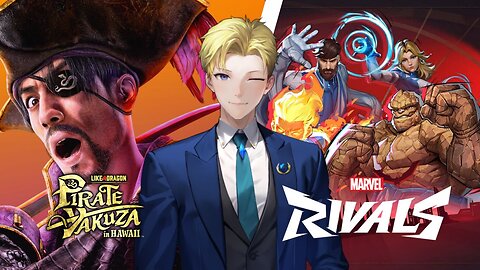 VOD: Stacked Saturday News, Gourmet Video, Pirate Yakuza, then Marvel Rivals 📰📺🏴‍☠️🦸🏻