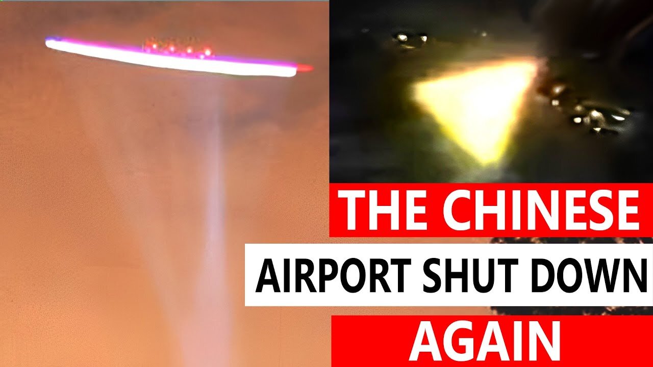 AGAIN: UFO over China: prompted airport to temporarily shut down