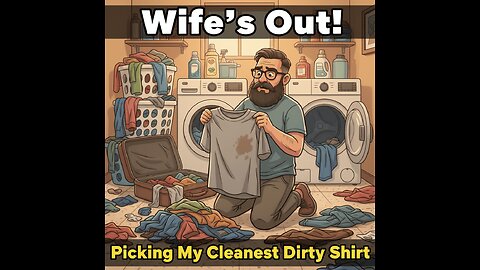 Gentlemen, when the wifes outta town... What do you do for laundry!? Rehash old glories?