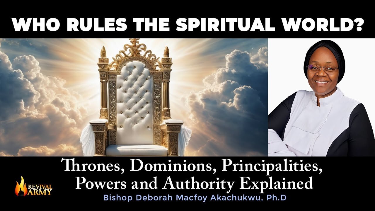Spiritual Hierarchy _ Thrones, Dominions, Principalities, Authority Explained _ Bishop Deborah