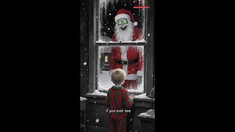 If You Ever See Santa Through Your Window Rules to Stay Alive” #shorts #scary #creepy