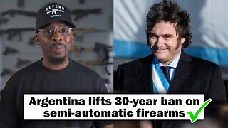 Argentina liberalizing gun rights after 30 years (Colion Noir)