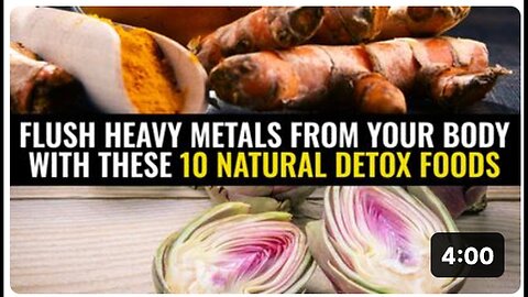 "10 Natural Detox Foods to Flush Heavy Metals from Your Body"