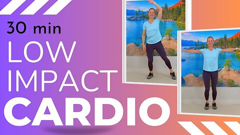 30 Minute LOW INTENSITY CARDIO for Fat Loss at Home Beginner Friendly