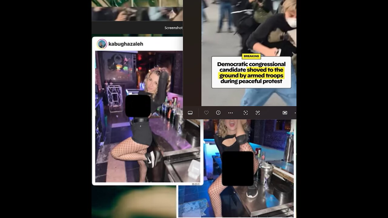 Wait... It's literally THE SAME GIRL. (MIRROR) Liberal Hivemind