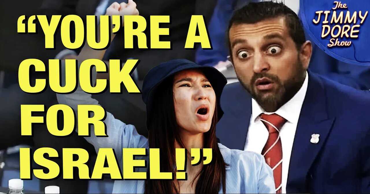 Kash Patel Called A “Cuck For Israel” To His Face!
