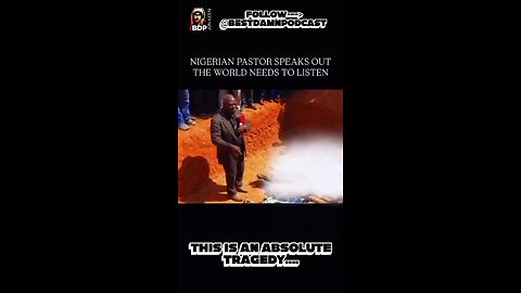 NIGERIAN PASTOR SPEAKS OUT AND THE WORLD 🌎 NEEDS TO LISTEN