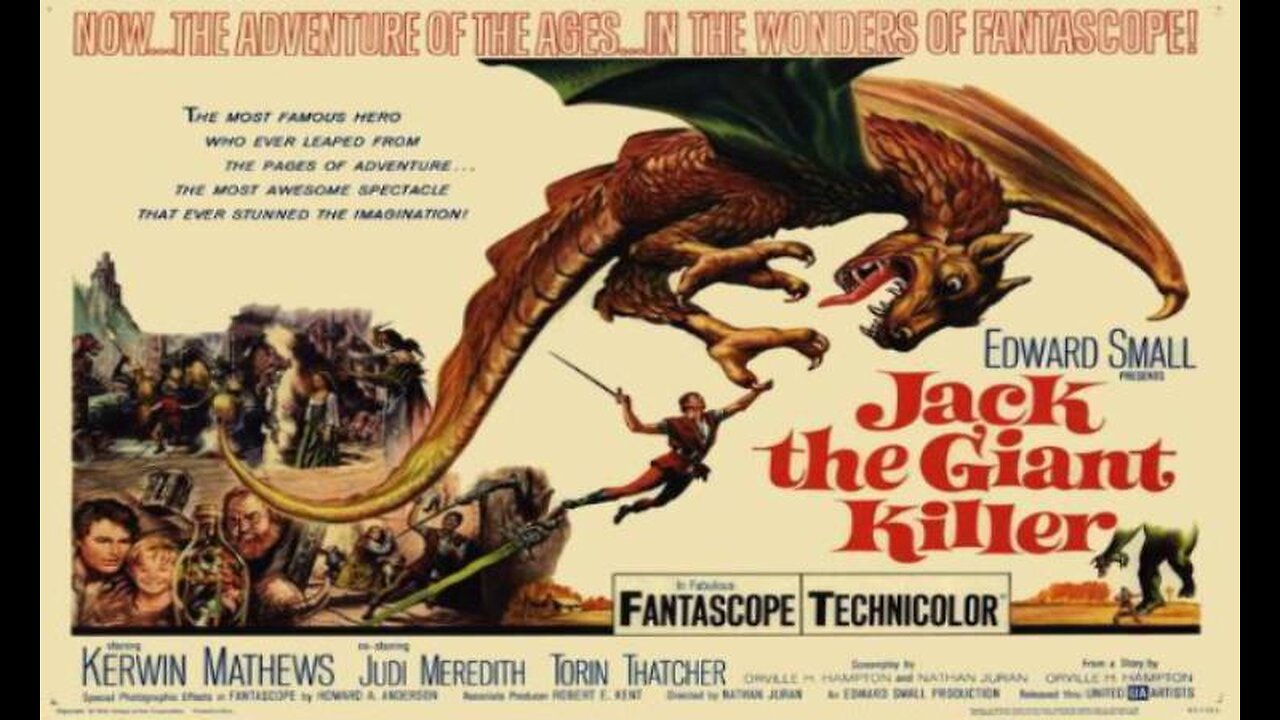 Jack The Giant Killer (Movie Trailer) 1962