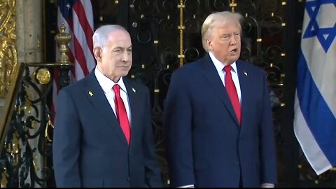 PRESIDENT TRUMP HAS MET WITH PRIME MINISTER NETANYAHU 🖕