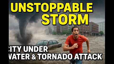 Unstoppable Storm: City Floods, Tornadoes, and Destruction – Survival Against Nature’s Fury