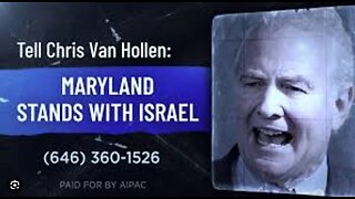 ZOA Condemns Sen. Van Hollen for 'Hostility' Toward Israel
