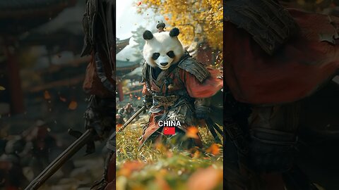 Countries as warriors!! #ai #aiart #aifusion #warriors #countries #midjourney #animals