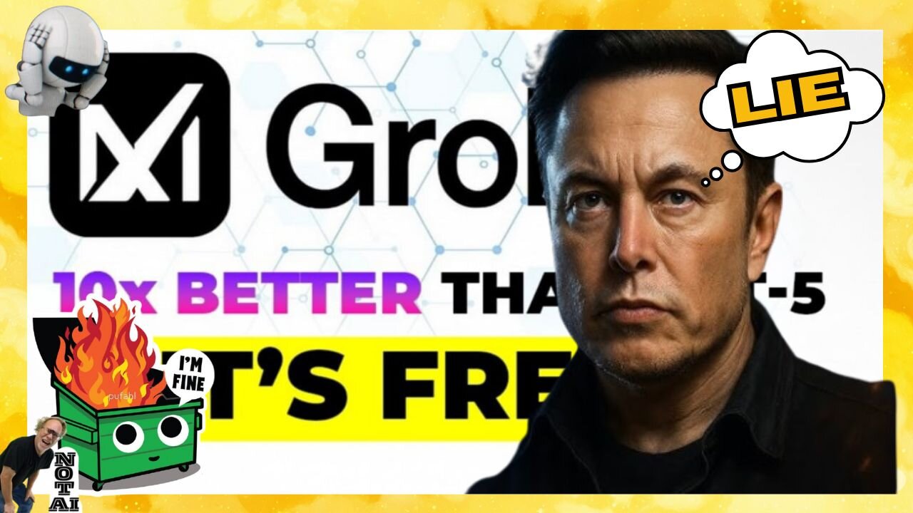 ELON LIED AGAIN GROK 4 TESTING AND PRO COMMENTS IN THIS EYE OPENING .....