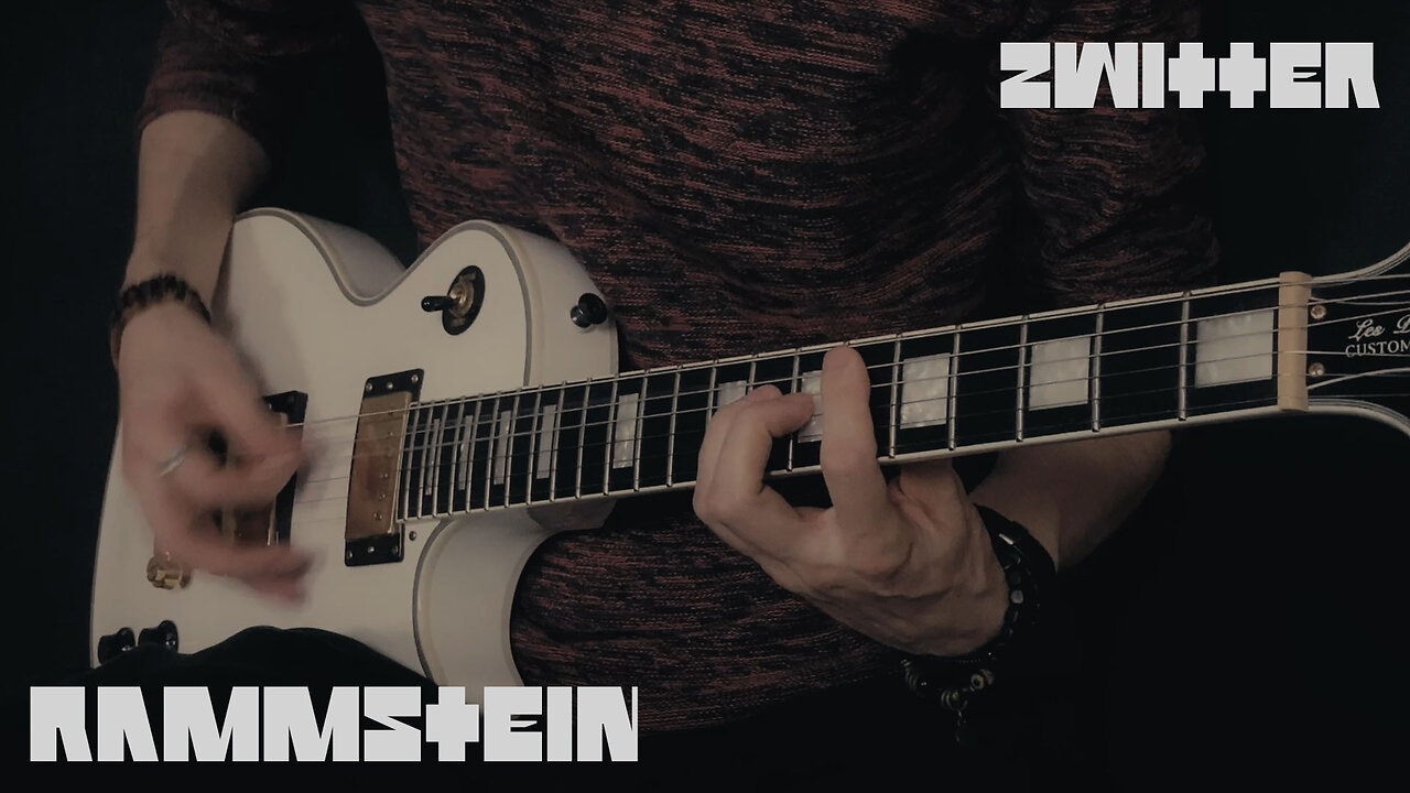 Rammstein - Zwitter - Guitar cover by Eduard Plezer
