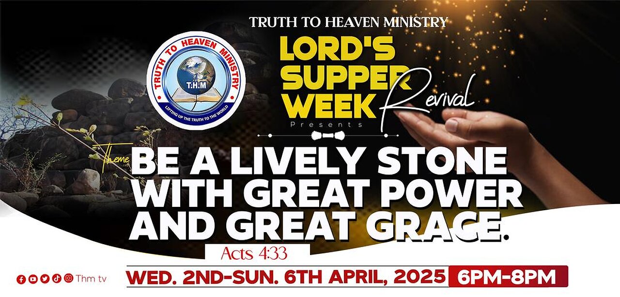 Lord's supper week