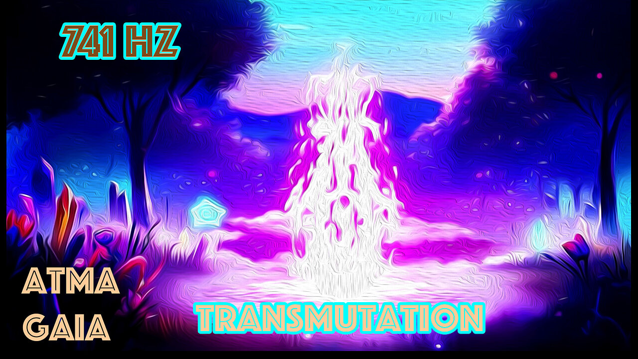 🧚♀️ VIOLET FOREST HEALING AMBIENCE | 741Hz Miracle Tone Healing | Clear All Negative Energy