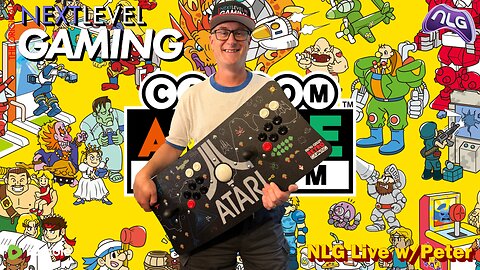 NLG Live W/ Peter: HTK, he's in the Arcade!