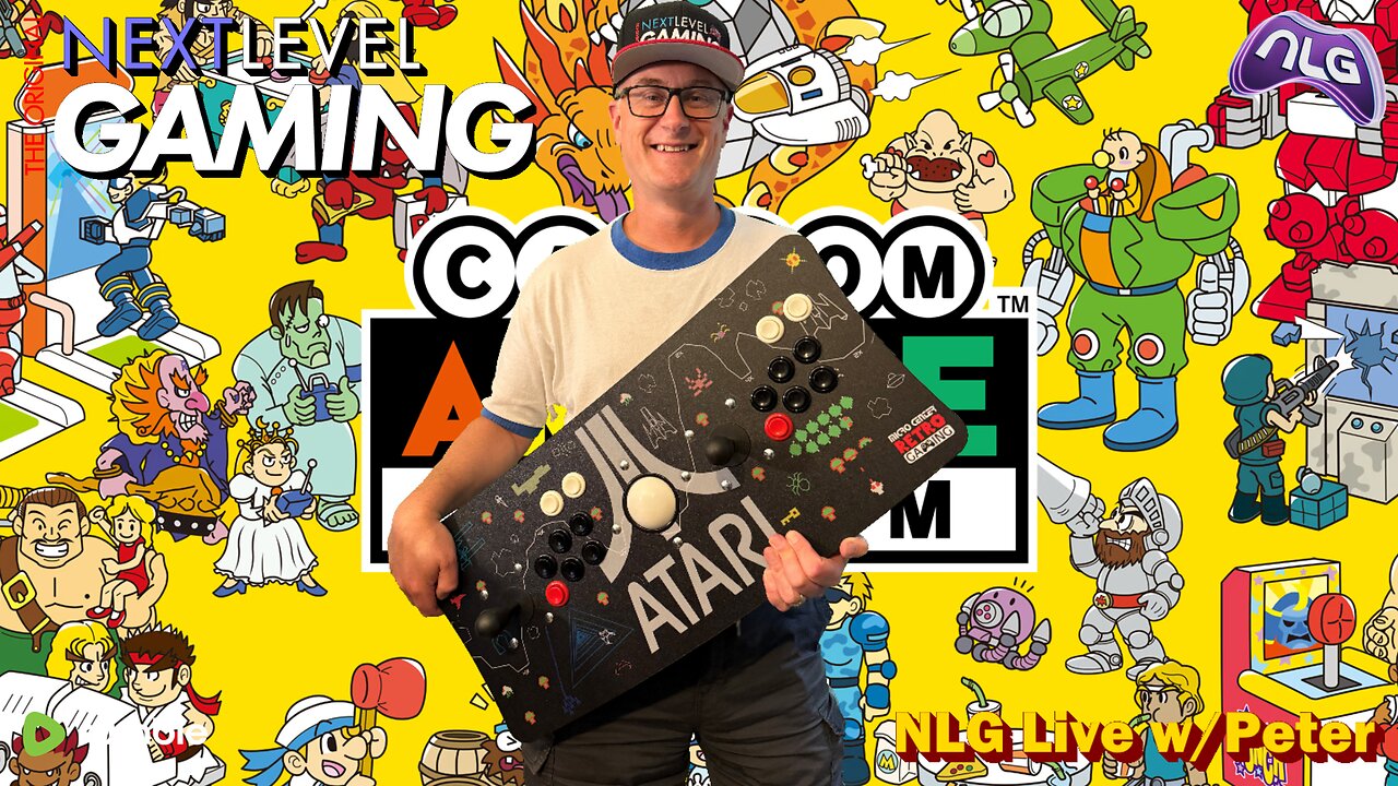 NLG Live W/ Peter: HTK, he's in the Arcade!