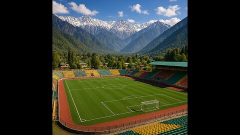 beautiful view of Kashmir