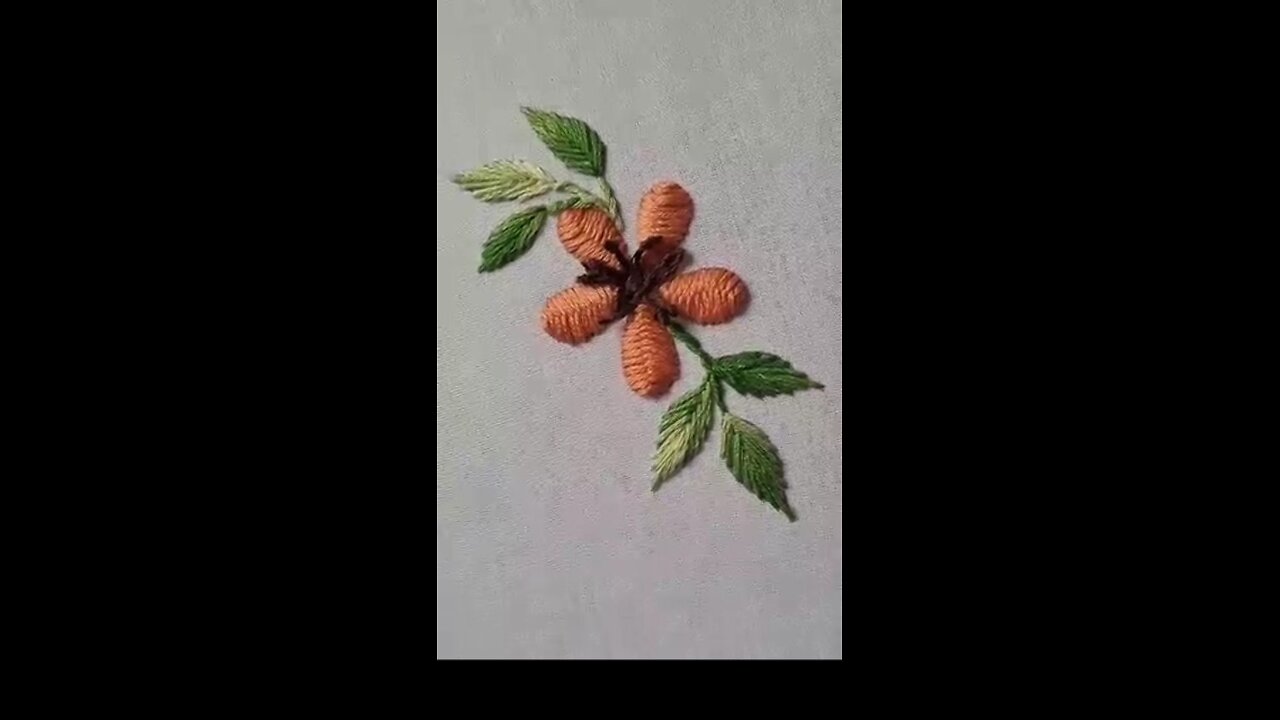 Embroidery design👍🏻💯 #embroiderydesign