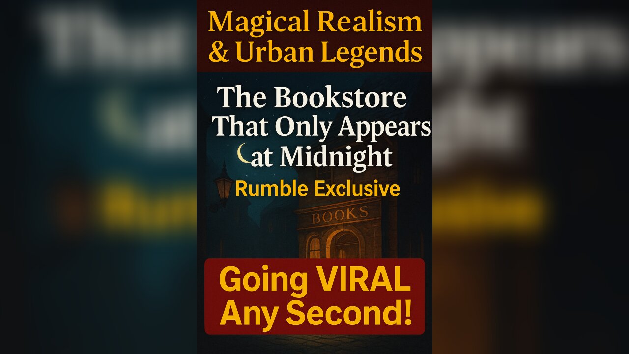 The Bookstore That Only Appears at Midnight (Rumble Exclusive)