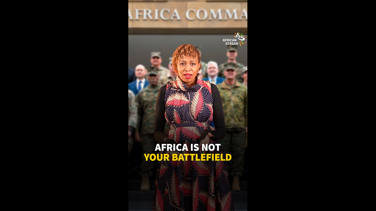 AFRICA IS NOT YOUR BATTLEFIELD