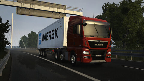 ETS2 | MAN TGX Euro 6 520 | Rotterdam NL to Duisburg DE | Reefer Container HC 24t