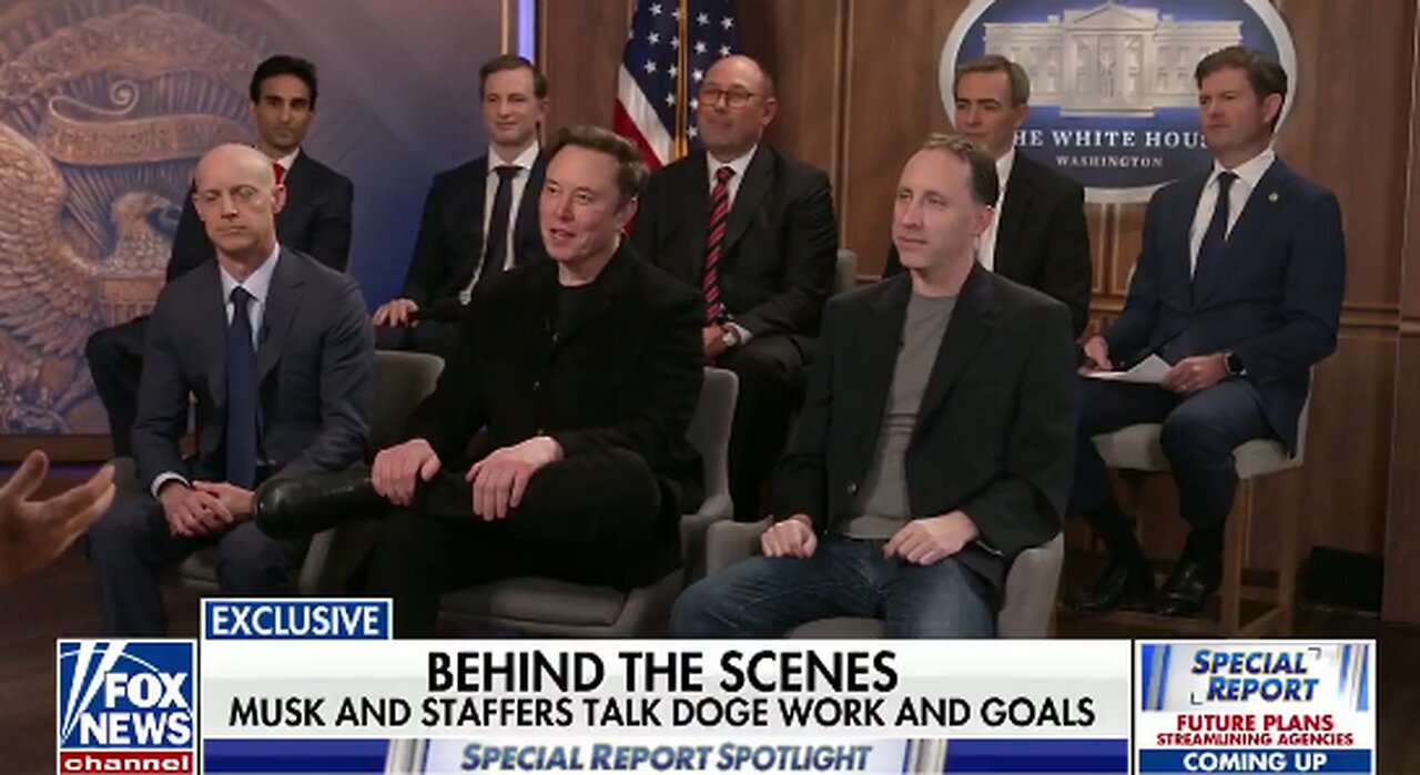 ELON MUSK & DOGE TEAM INTERVIEW WITH BRET BAIER ~ 17PLUS 17PLUS.WEEBLY.COM