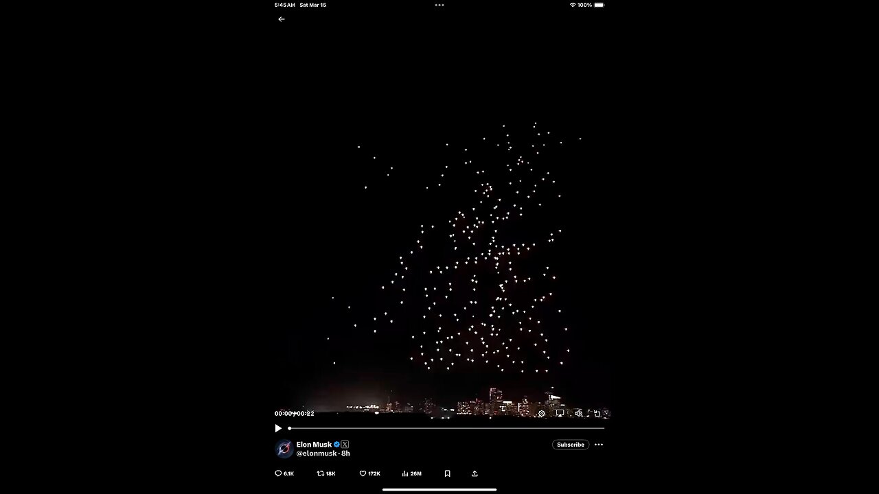 DOGE Norway Drone Light Show