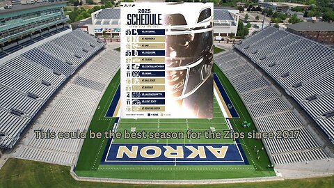 Akron Zips are a team that could shock people in 2025, with them looking like 2017
