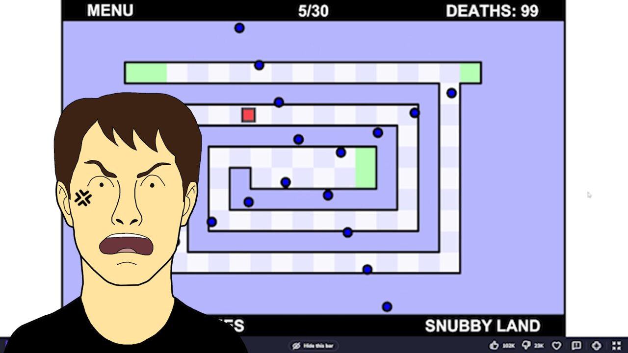 World's Hardest Game Gave Me The Hardest Times