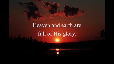 All Glory Belongs To God!