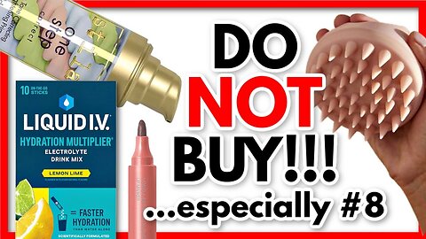 16 *Most Overrated* Products - DO NOT BUY!