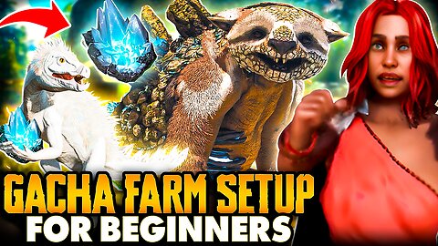 Gacha Farm Setup For Beginners | ARK Survival Ascended