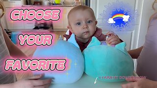 Baby Kayla Chooses Between Two Toys 🎁 Which One Will She Love Most?