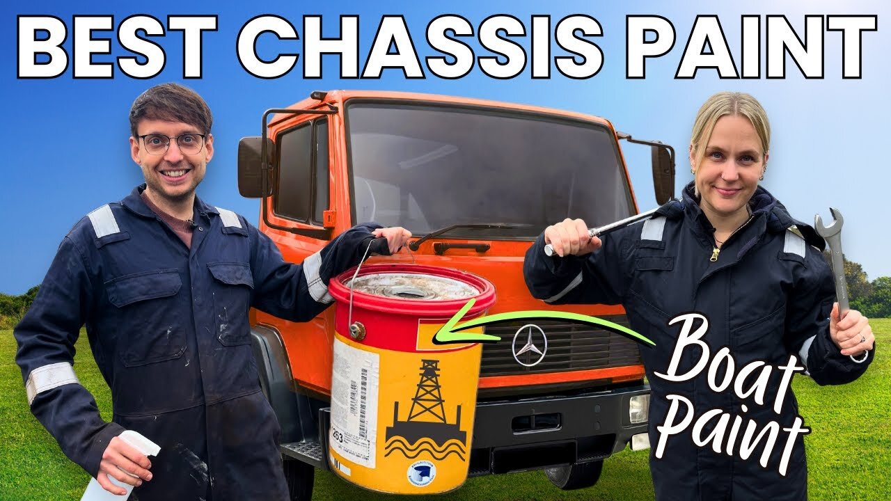 Rust To Road-Ready! 🛠️ Painting & Restoring Our Off-Grid Truck