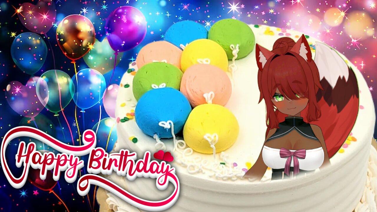 Birthday Stream Cake and Chaos // I Leveled Up!