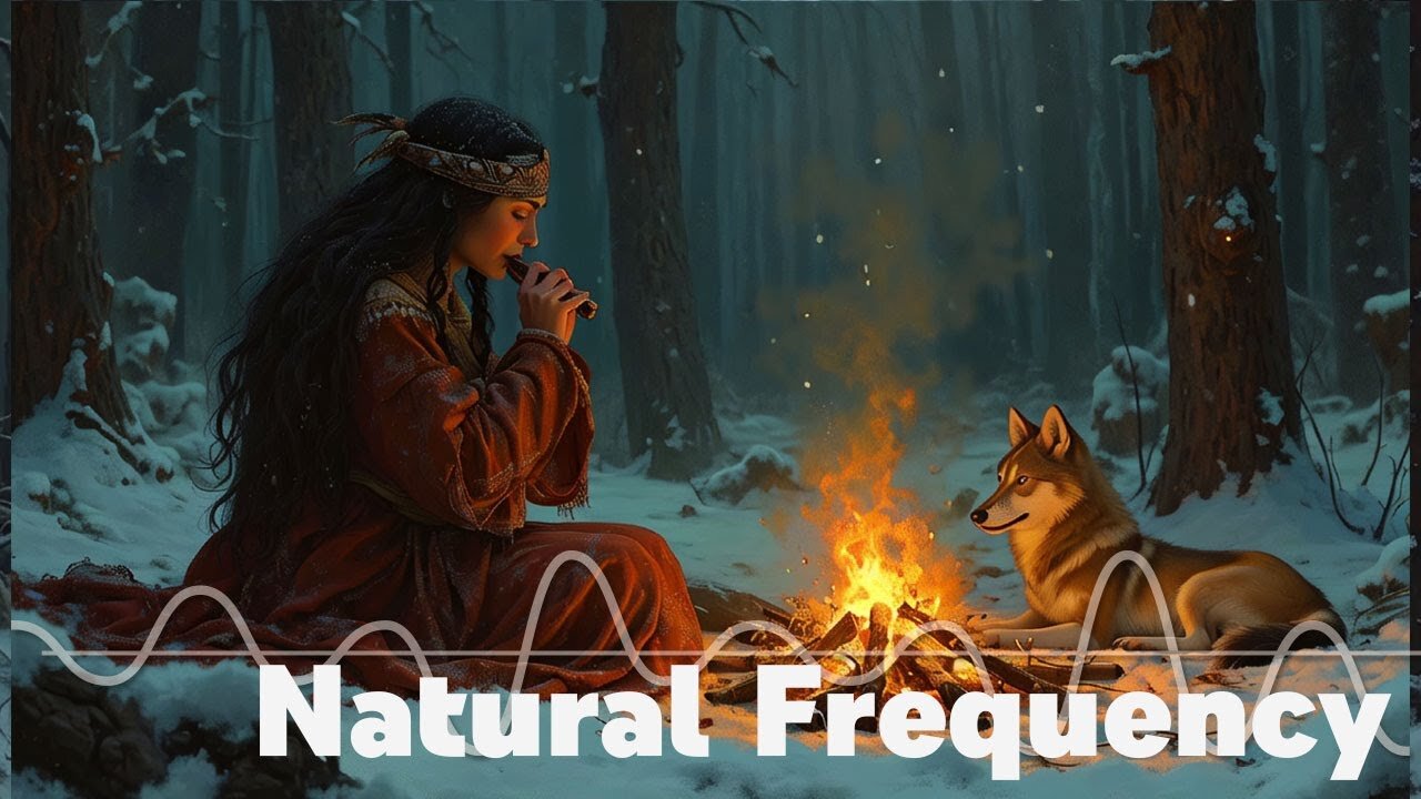 Native American Winter Music | Tribal Flute and Drums at 432Hz Part II