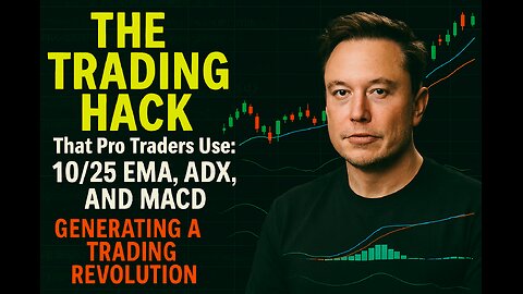 The SCALP TRADING HACK Pro Traders Use: 10/25 EMA, ADX, And MACD Generating A TRADING REVOLUTION